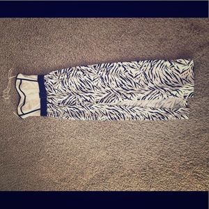 Strapless dress